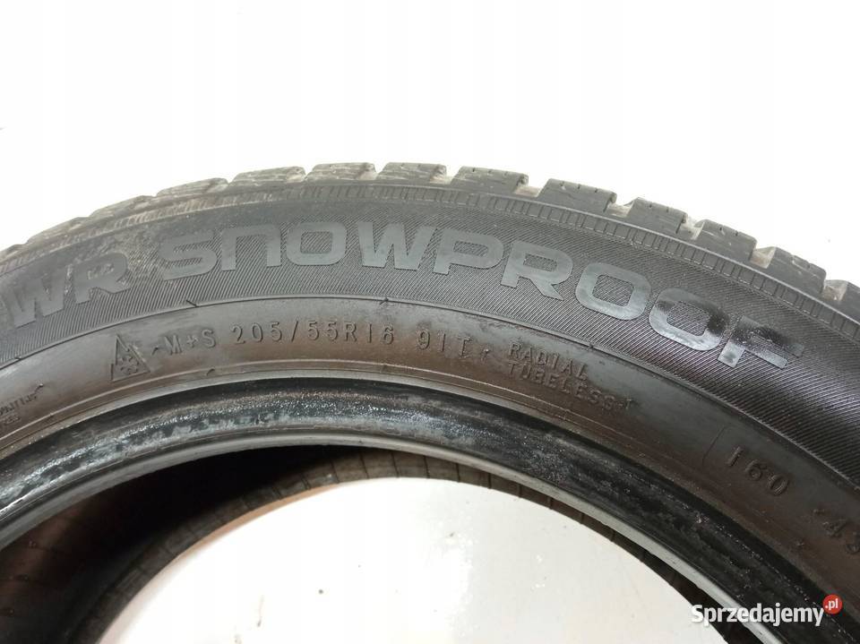 2x OPONA ZIMOWA NOKIAN WR SNOWPROOF 20555R16