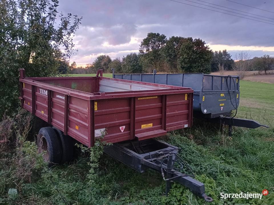 Przyczepa D47 oś Sierakowice sprzedam