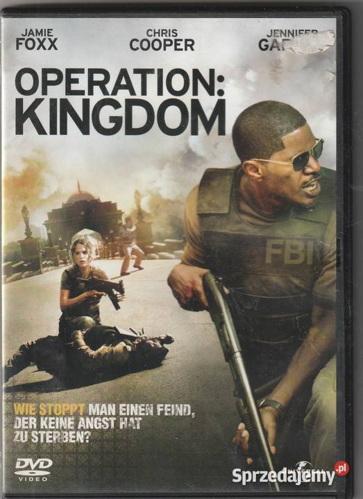 Operation Kingdom Jamie Foxx Jenifer Gardner DVD Pruszków sprzedam