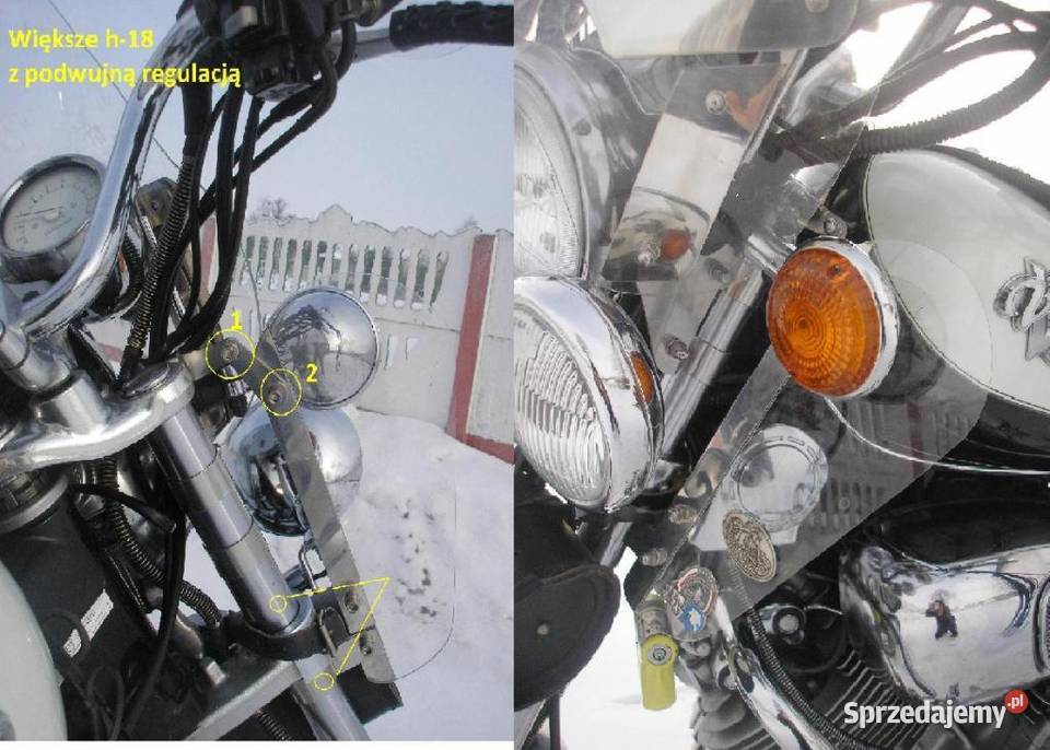 Owiewkj kolan Yamaha virago xv 750 xv 1100 xv Pozostałe Partynia