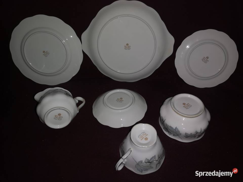 Serwis Royal Albert England Silver Maple Gdańsk