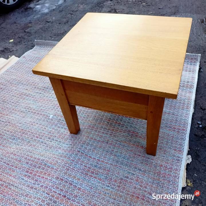 Stolik Drewniany Mini z szufladą Zabrze sprzedam