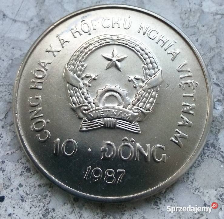 WIETNAM 10 DONG 1987 rWWF FAO GORYL mazowieckie Legionowo sprzedam