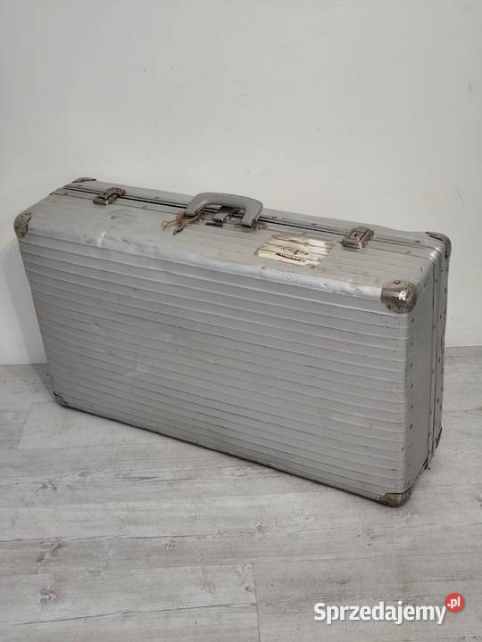Kultowa Walizka Aluminiowa RIMOWA Vintage Duży Poddębice