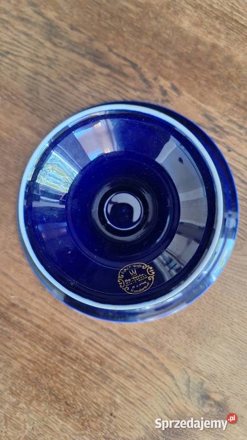 Bareuther Waldsassen Echt Cobalt 22karatowe