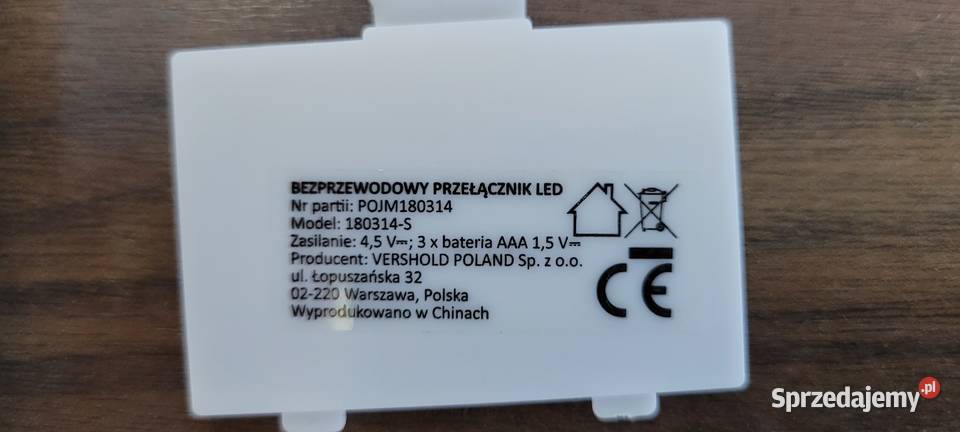 Lampka LED na magnes garderoba szafa Sosnowiec