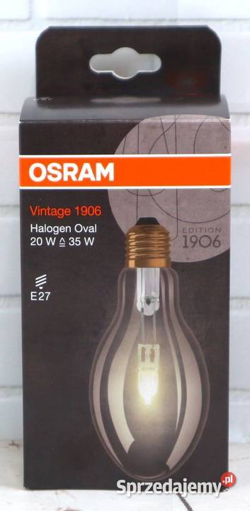 Żarówka dekoracyjna Osram VINTAGE 1906 20W OVAL Warszawa