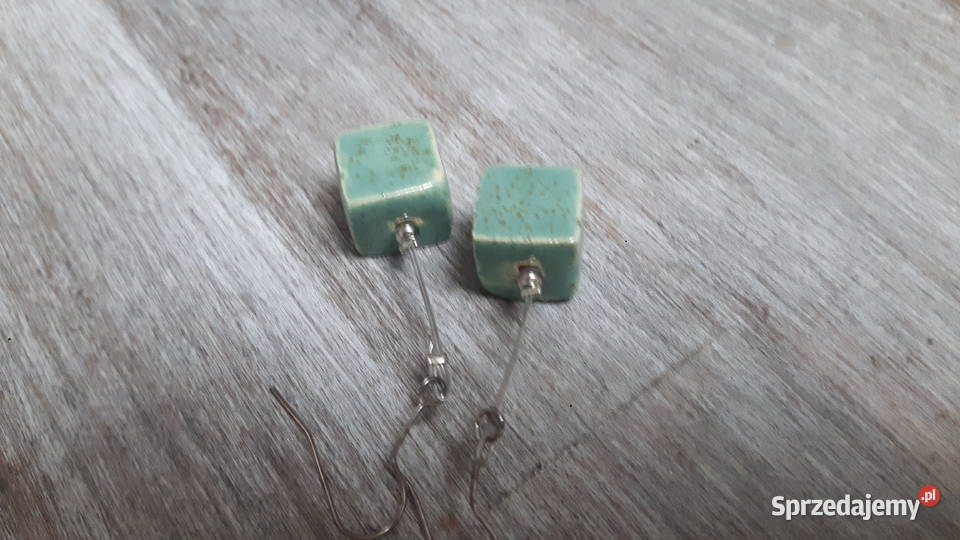 Kolczyki ceramiczne ręcznie wykonane Otwock