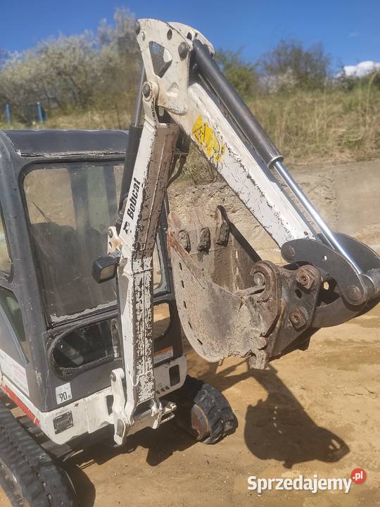 Bobcat mini koparka benzyna gaz małopolskie Krzeszowice