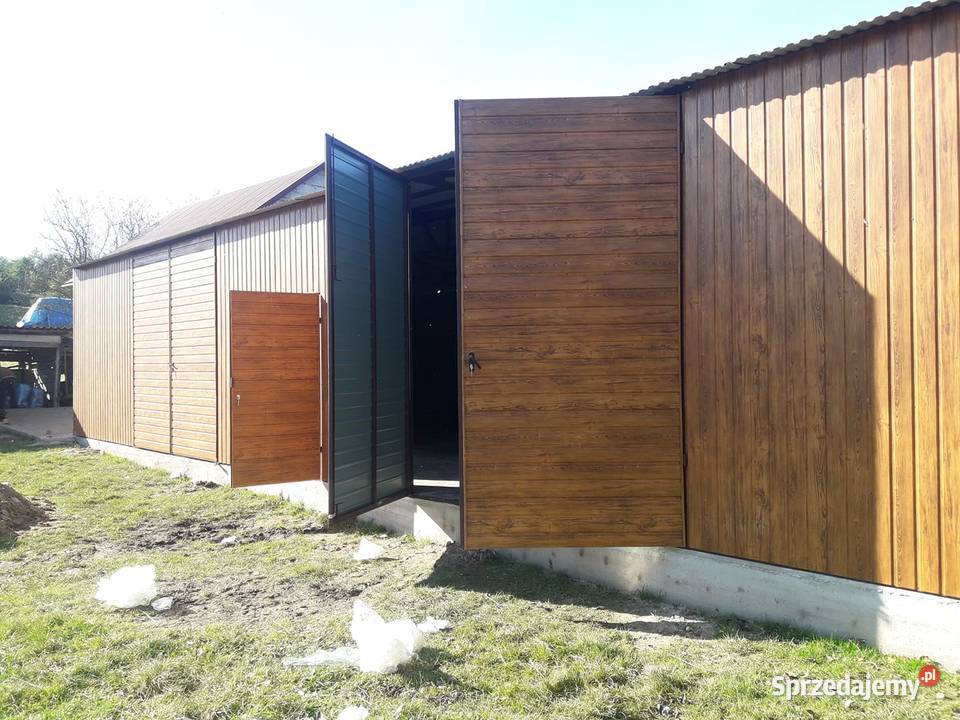 Garaż blaszany 6x6 Magazyn Rolny Garaże Blaszane