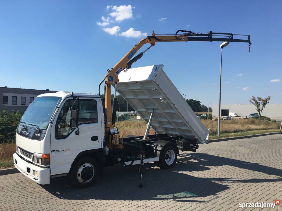 NPR P3504 KIPPER WYWROTKA HDS TRZYSTRONNA OKAZJA biały