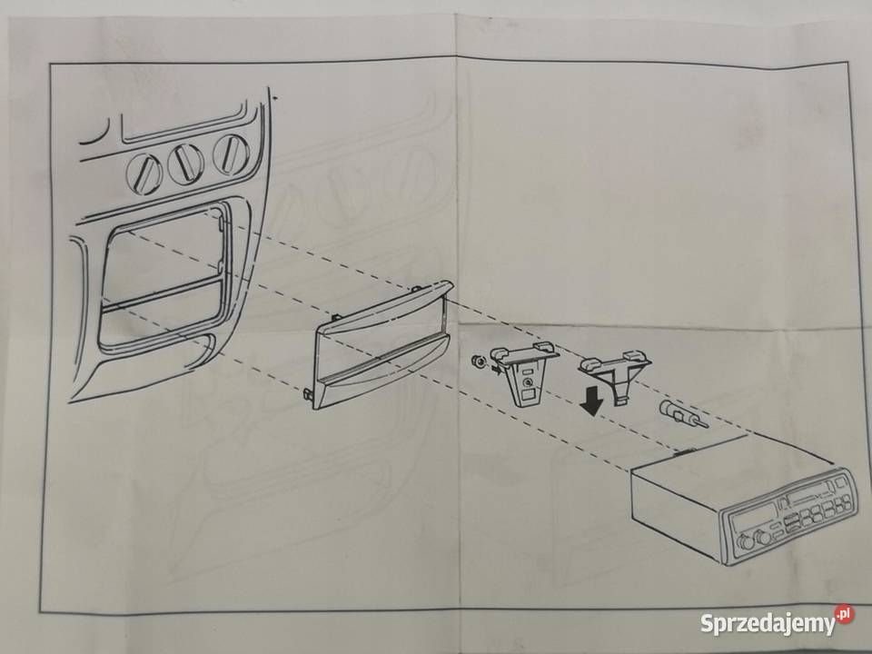 RAMKA RADIA FORD FIESTA IV 19952002 NOWA lubelskie