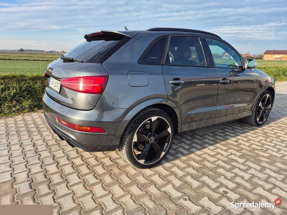 Audi RS Q3 25 benzyna 340 2015r Wyjątkowy pierwszy właściciel Czerniewice