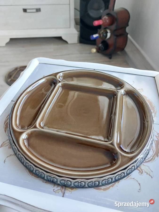 Porcelanowe patery Rosenthal Wałbrzych