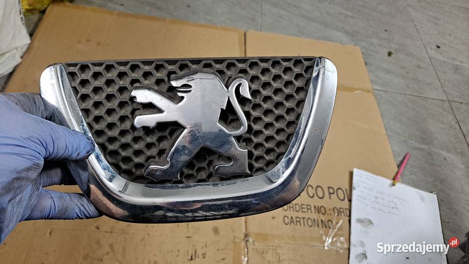 Znaczek Emblemat PEUGEOT 308 Karoseria Części samochodowe Brynica