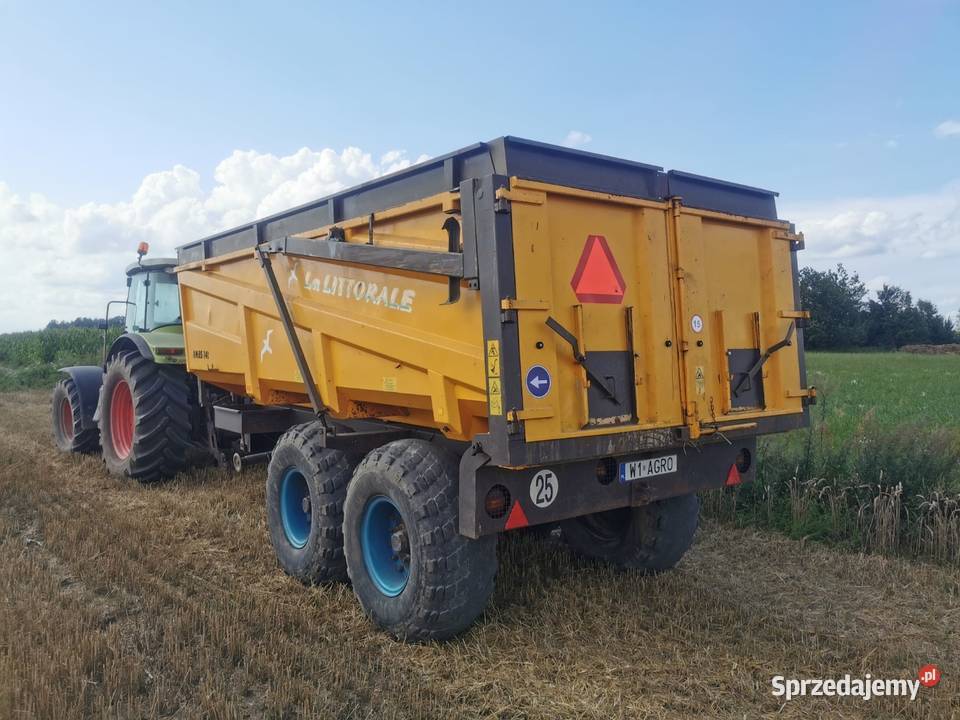 Przyczepa tandem skorupowa łódka 14 ton Czernice Borowe