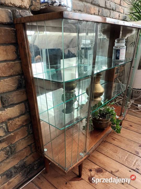 Witryna prl fornir retro Gdańsk