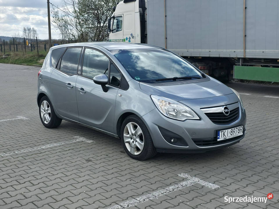 Opel Meriva 17 Diesel Serwisowany Gwarancja lakier metallic Piekoszów