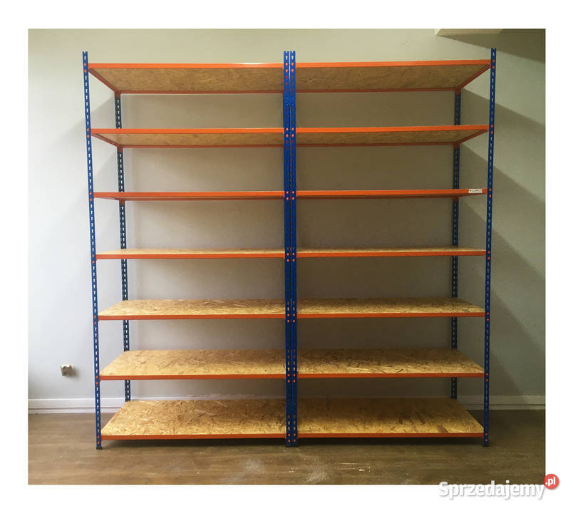 REGAŁY do Magazynu Warsztatu Sklepu Garażu Warszawa