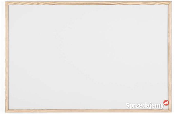 BiOffice Budget biała tablica z drewnianą ramą Warszawa