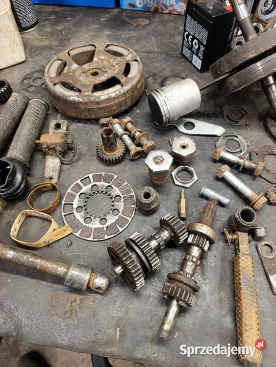 Części wsk 125 175 Wfm kosz Magneto podnóżki