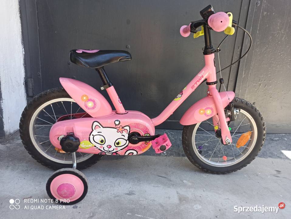Rowerek Dzieciecy 14 Btwin KOTY Kółka Boczne