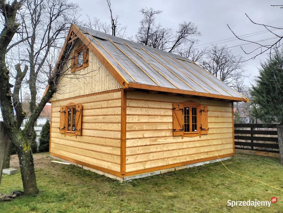 Domek drewniany do postawienia na własnej 62.25m2 warmińsko-mazurskie Działdowo