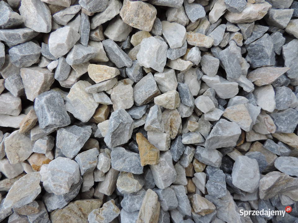 Grys Lazurowy niebieski kamień Biała Marianna