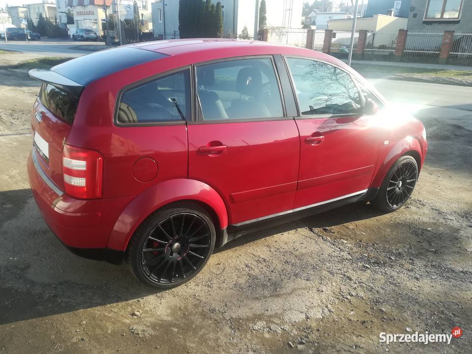 AUDI A 2 16Tfsi 2002r klima łądne alu serwis wspomaganie kierownicy