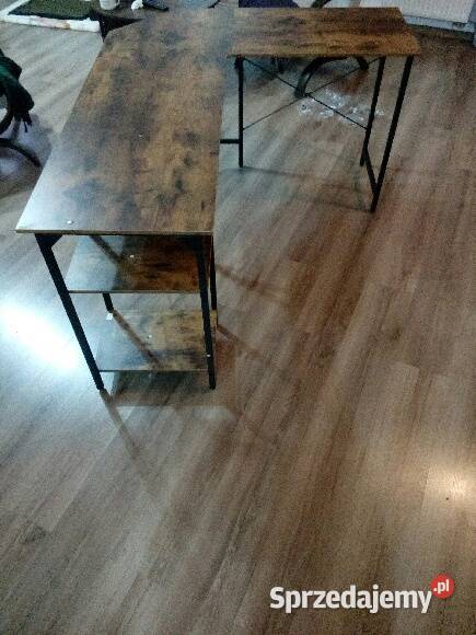 Sprzedam biurko narozne loftowe industrialne Skronina sprzedam