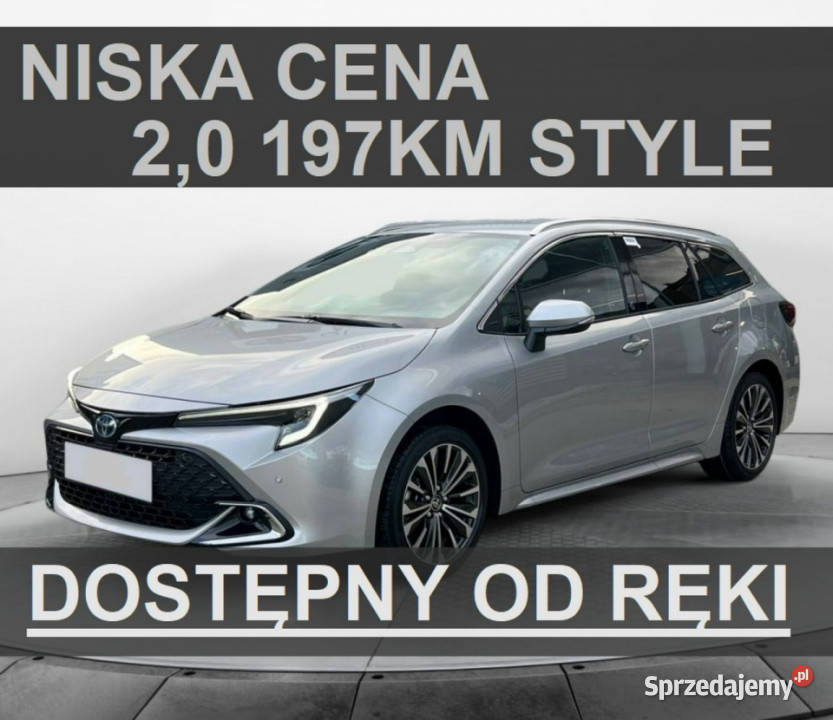 Toyota Corolla Style 20 196 Kamera Super Niska wielofunkcyjna kierownica Szczecinek sprzedam