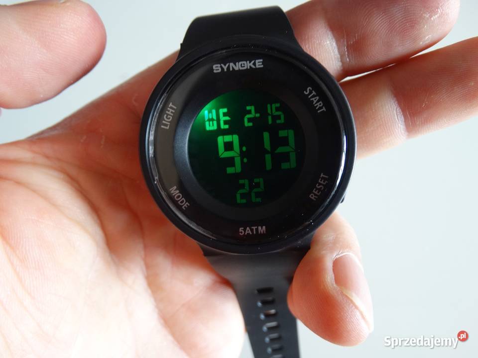 Sportowy zegarek elektroniczny cyfrowy damski Zegarki Gorzów Wielkopolski