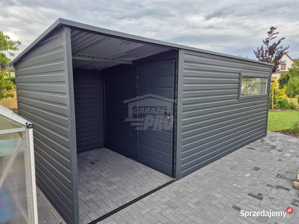 Schowek domek ogrodowy 45x25m wiata 2x25m drzwi Radom