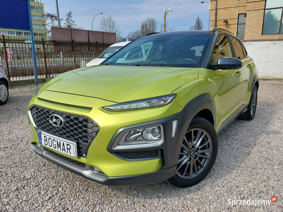 Hyundai Kona SALON 100 bezwypadkowy bogata Warszawa