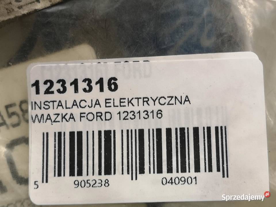 WIĄZKA OKABLOWANIE DRZWI FORD FIESTA VI 0817 lubelskie sprzedam
