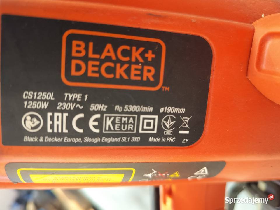 BLACK DECKER PILA TARCZOWA RECZNA LASER Kęty sprzedam