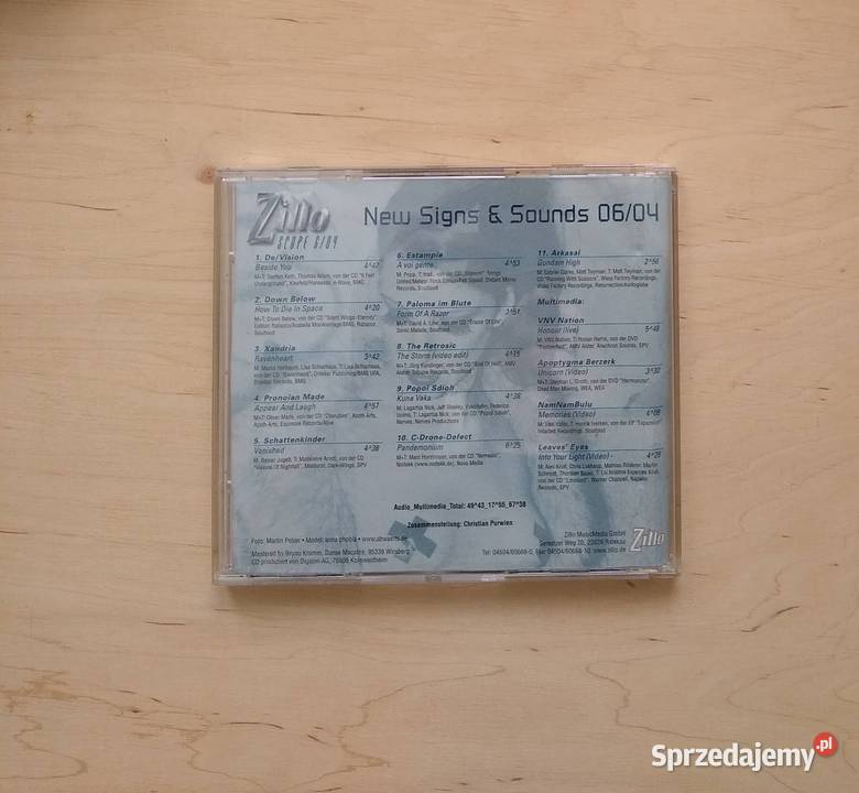 Zillo SCOPE 604 CD Płyty i kasety Gdańsk