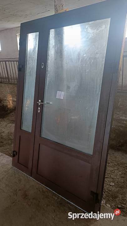 Drzwi aluminiowe ciepłe nowe Zbuczyn