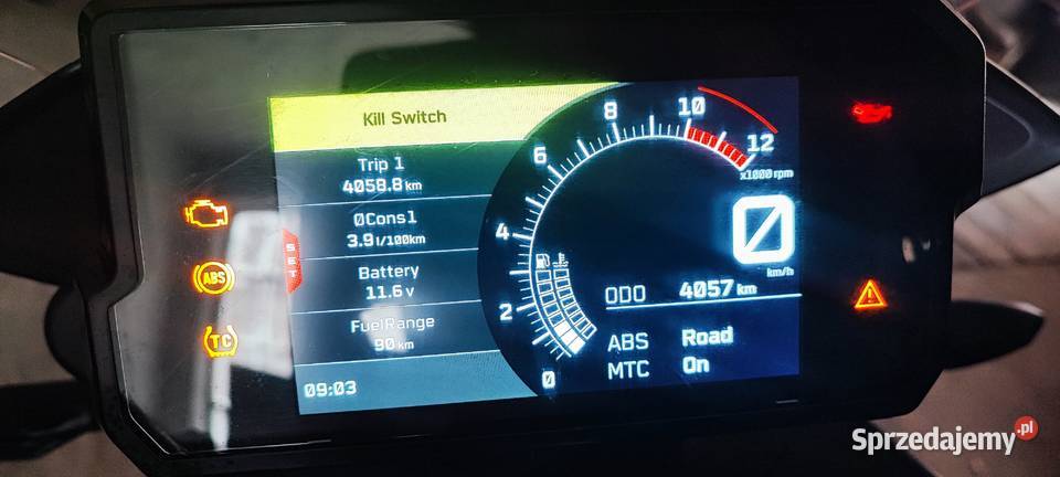 KTM ADWENTURE 390 2020 4057km Lubicz Dolny