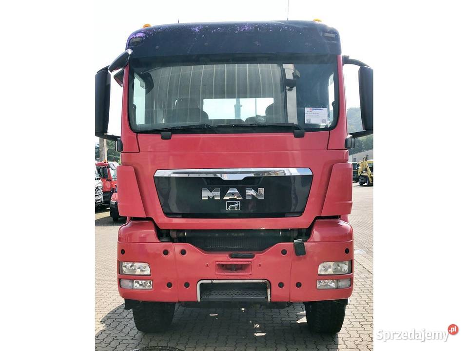Man TGS 41480 Rama 8x8 pod wywrotka hakowiec
