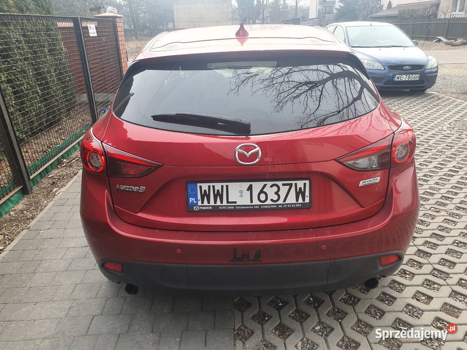Mazda 3 20 benzyna hatchback mały przebieg mazowieckie Grójec