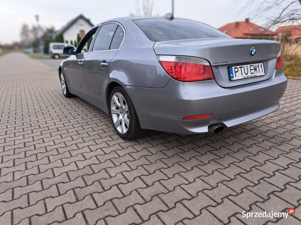 520d sedan ciekawe auto 2006r Seria 5 Turek