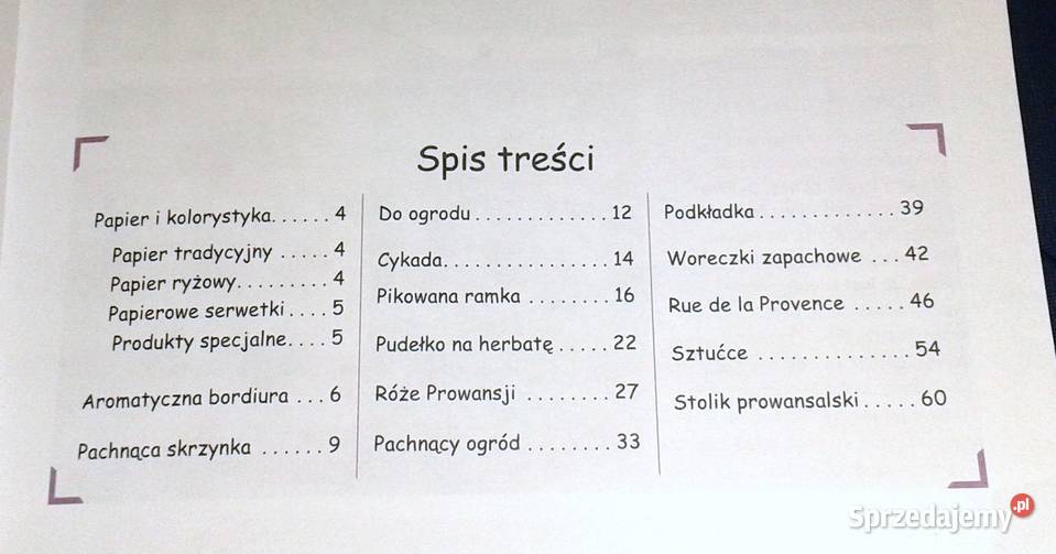 Decoupage w stylu prowansalskim Marisa Lupato Pozostałe Chełm