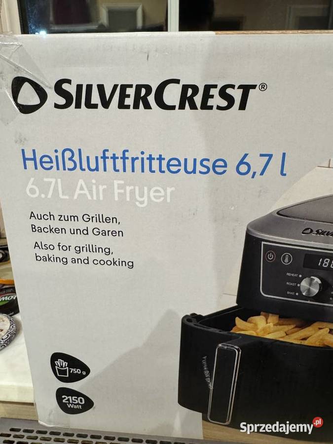 Nowe Airfryer 67L 2150 W SHFD 2150 B2 warmińsko-mazurskie Elbląg sprzedam