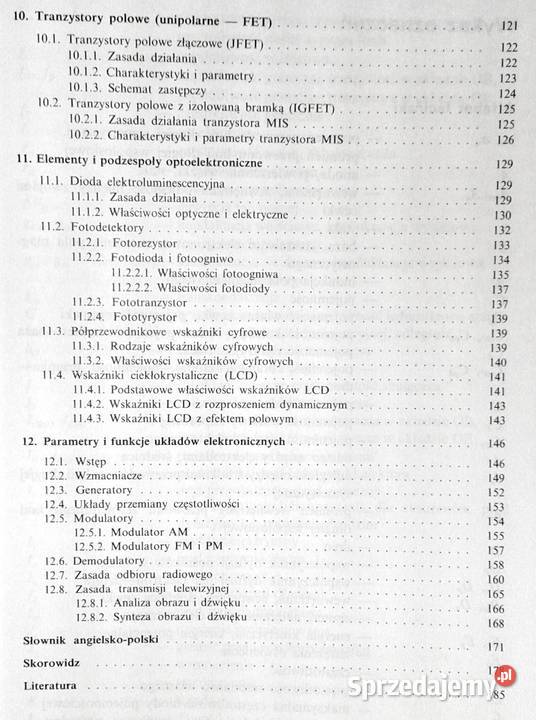 Podstawy elektroniki Cz 1 Barbara Pióro Marek Rok wydania 1994 lubelskie sprzedam