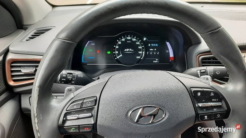 Hyundai Ioniq Elektric Premium 37tkm 120 podgrzewane fotele Kalwaria Zebrzydowska
