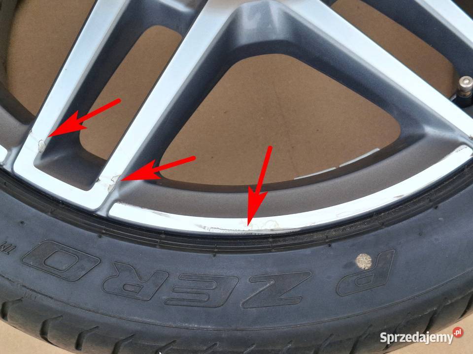 MERCEDES EKLASA W212 AMG KOŁO FELGA ALUFELGA 18 Bieleń