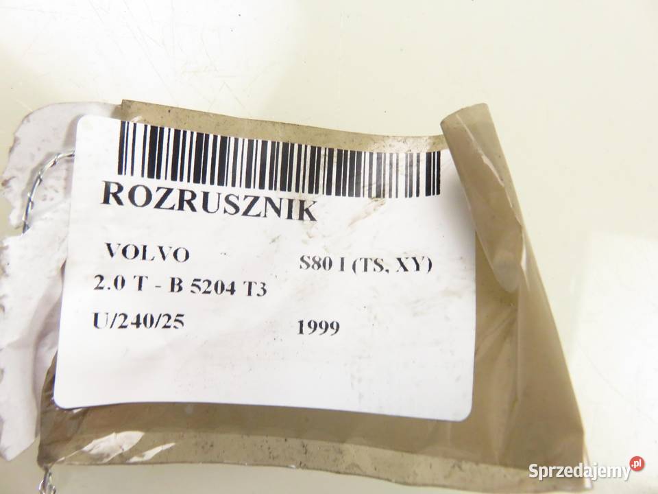 ROZRUSZNIK VOLVO S80 I TS XY 20 T 0001108166 Układ elektryczny silnika