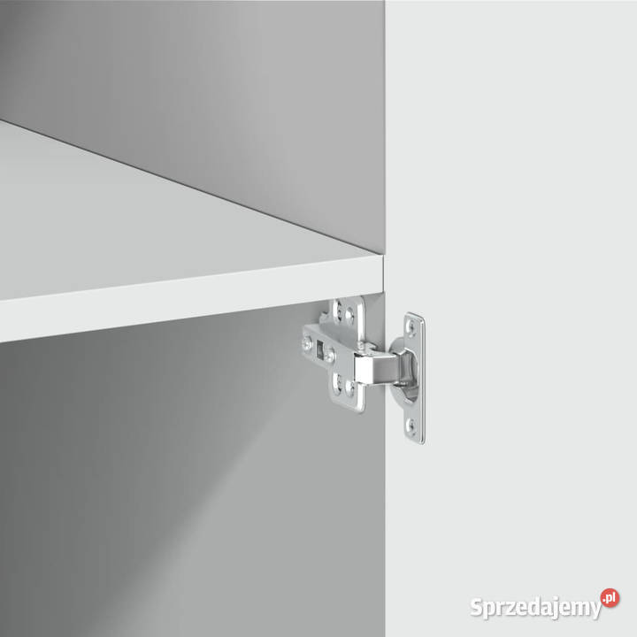 Wysoka szafka biała 70x425x185 materiał Warszawa