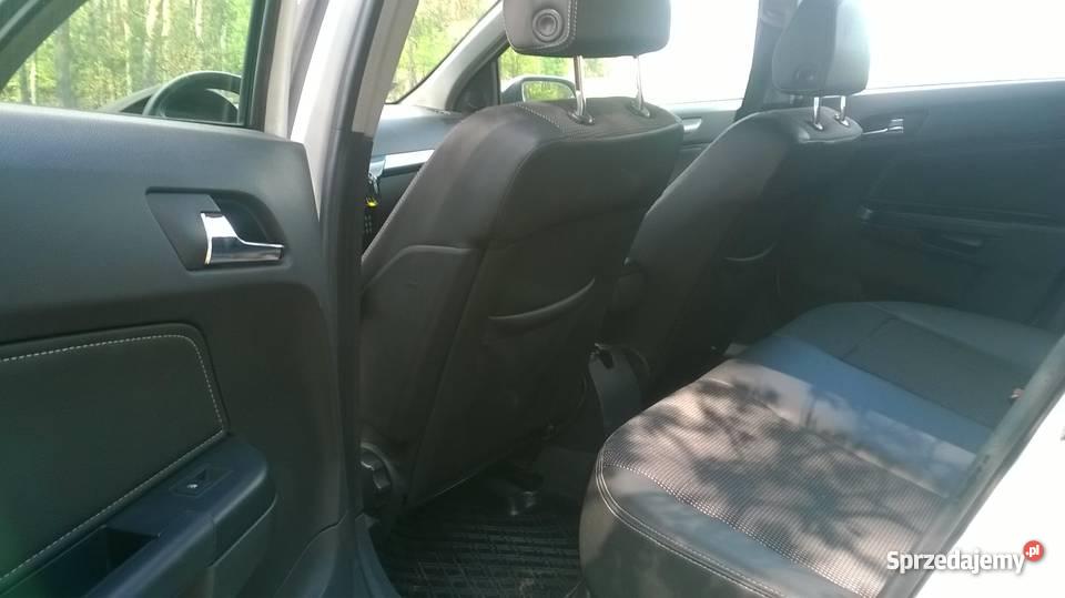 Opel astra H liftpółskórybiała perła Konin sprzedam